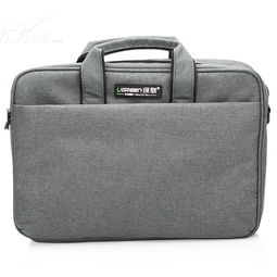 綠聯(lián)30315 筆記本電腦包 蘋果 聯(lián)想單肩手提包 抗震 防水電腦專用包 15寸 灰色家電配件產(chǎn)品圖片3素材 it168家電配件圖片大全